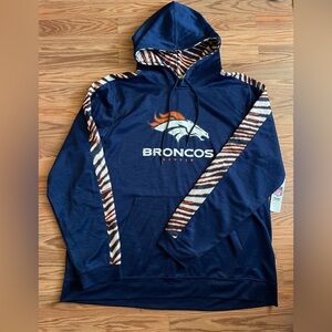Men’s Denver Broncos Hoodie NWT XXL
